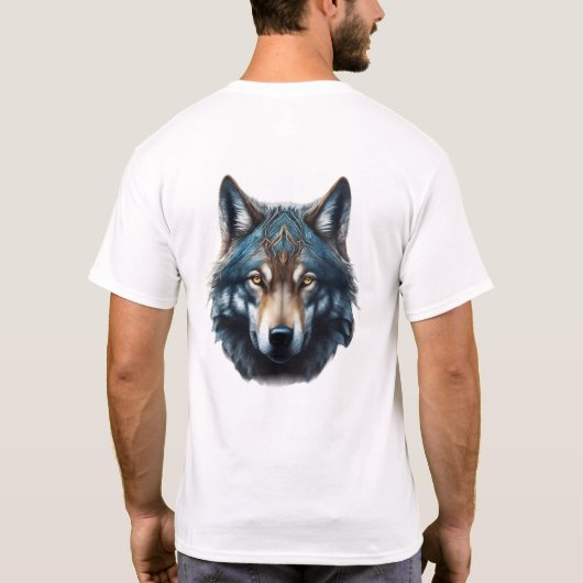 De wolf t-shirt (Achterkant)