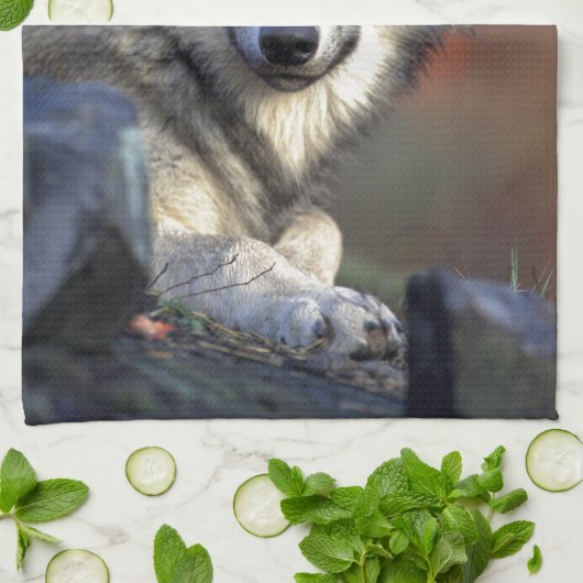 De Wolf Theedoek (Gevouwen)