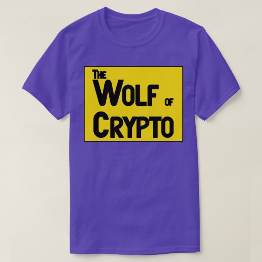 De Wolf van Crypto T-shirt (Design voorkant)