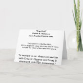 De Wolf van de ster Kaart (Achterkant)