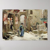 De Wolf van Gubbio, 1877 Poster (Voorkant)