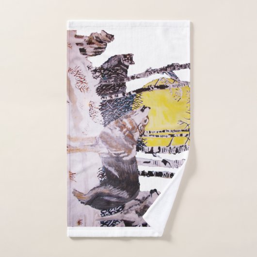 DE WOLF-VERPAKKING BAD HANDDOEK (Handdoek)