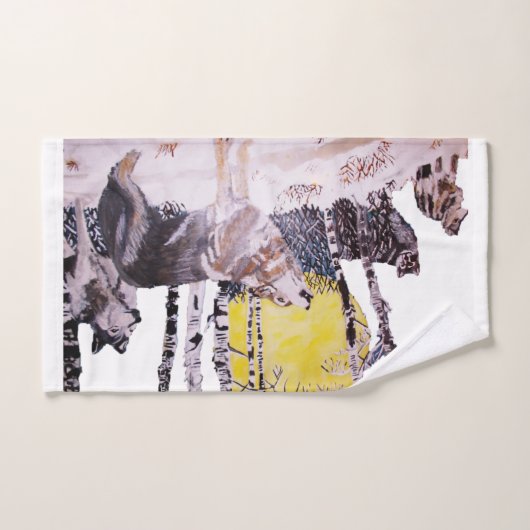 DE WOLF-VERPAKKING BAD HANDDOEK (Handdoek)