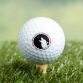 De wolf zou altijd de schurk zijn golfballen (Insitu Shirt)