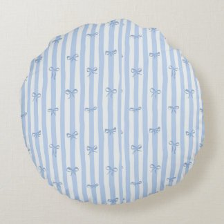 De wolk kussen blauw rond kussen