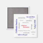 De Wolk van Word DAR Magneet (Voorkant / Achterkant)