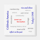 De Wolk van Word DAR Magneet (Voorkant)