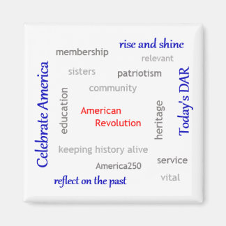 De Wolk van Word DAR Magneet