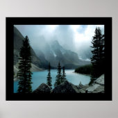 De wolken barsten (grenzen) poster (Voorkant)