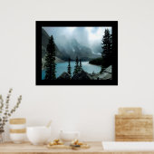 De wolken barsten (grenzen) poster (Keuken)