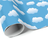 De wolken van de baby zich in de hemel cadeaupapier (Rol Hoek)
