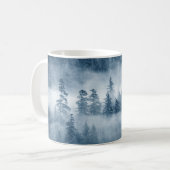 De wolken van het woud van de Regen in de Stille O Koffiemok (Voorkant links)