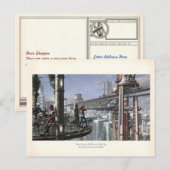 de wolken zullen spoedig door Briefkaart worden ge (Voorkant / Achterkant)