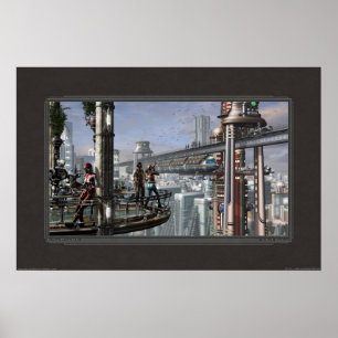 De wolken zullen spoedig tegen (30x20") rollen poster