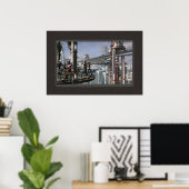 De wolken zullen spoedig tegen (30x20") rollen poster (Thuiskantoor)