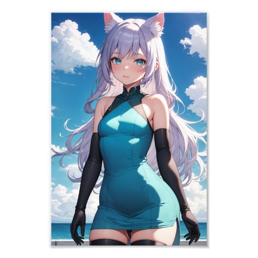 De wolkenfluisteraar foto afdruk (Voorkant)