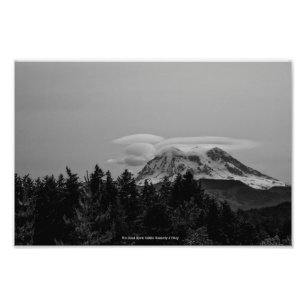 De wolkengeest foto afdruk