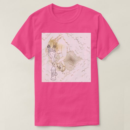 De wollige dood van het eiland Raiders Thee T-shirt (Design voorkant)