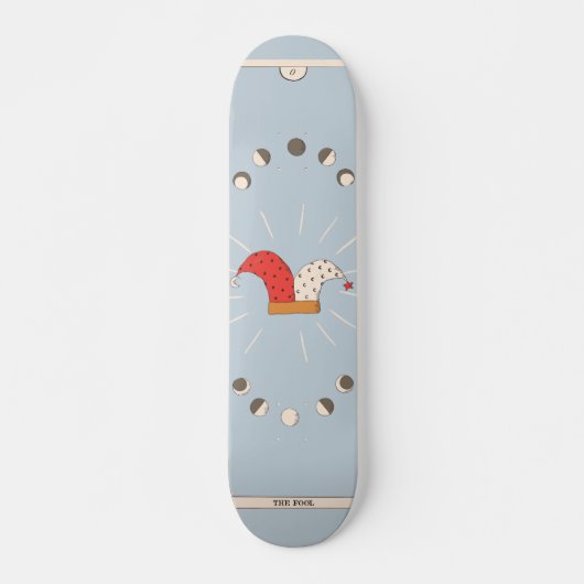 De woltarotkaart, esoterisch fortuin-dierentuin persoonlijk skateboard (Voorkant)