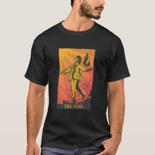 De woltarotkaartastrologie komt voor bij Hobo met T-shirt