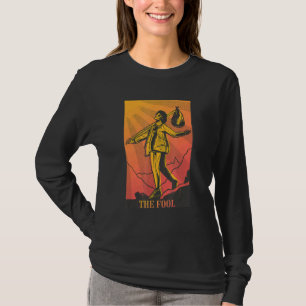 De woltarotkaartastrologie komt voor bij Hobo met T-shirt