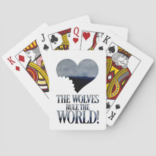 De Wolven regelen de wereld die kaarten speelt