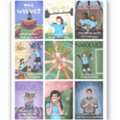 De Wolven Sticker #2 (Voorkant)