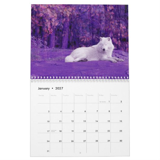 De Wolven van Canada (kalender) Kalender (Jan 2027)