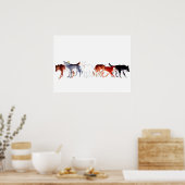 De Wolven van Winterfall Poster (Keuken)