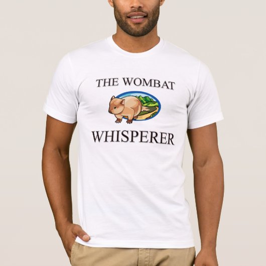 De Wombat Whisperer T-shirt (Voorkant)