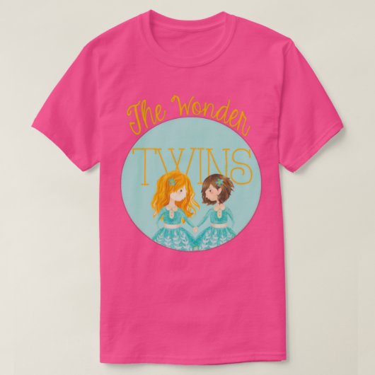 De Wonder Twins T-shirt (Design voorkant)