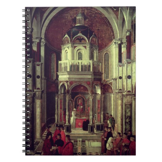 De wonderbaarlijke genezing van Pietro de' Ludovic Notitieboek (Voorkant)