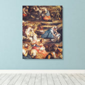 De wonderbaarlijke Herfst van Manna Canvas Afdruk (Insitu (Houten vloer))