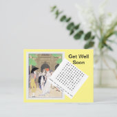 De wonderbaarlijke in Palais Royal (1921) door Bar Briefkaart (Staand voorkant)