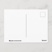 De wonderbaarlijke vangst van vis briefkaart (Achterkant)