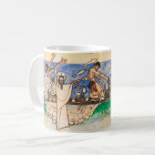 De wonderbaarlijke vangst van vis Jan Toorop Koffiemok (Voorkant links)