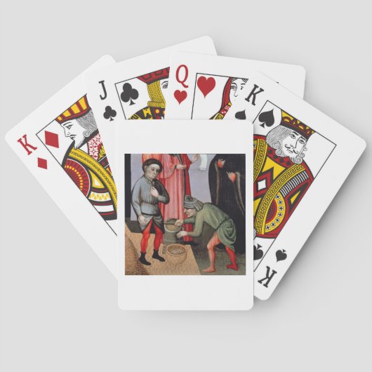 De wonderbaarlijke vermenigvuldiging van de Korrel Speelkaarten (Achterkant)