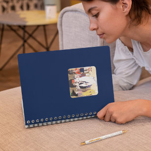 De wonderen in het koninklijk paleis vierkante sticker