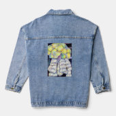 De wonderen van de natte markten denim jacket (Achterkant)