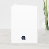 De wonderen van kerstkaart kaart (Achterkant)
