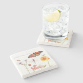 De wonderen van Moeder Natuur Stenen Onderzetter (Zijkant)