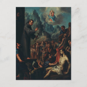 De wonderen van Saint Salvador van Horta Briefkaart