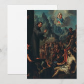 De wonderen van Saint Salvador van Horta Kaart (Voorkant / Achterkant)