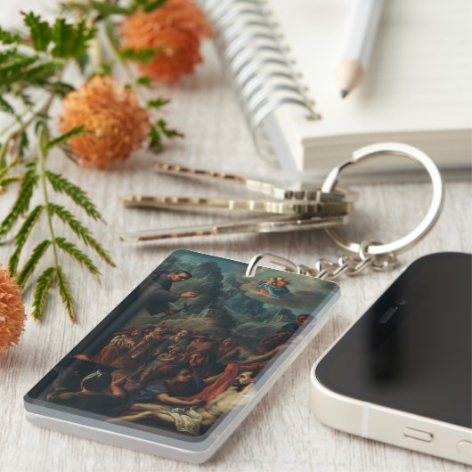 De wonderen van Saint Salvador van Horta Sleutelhanger (Voorkant Rechts)