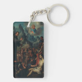 De wonderen van Saint Salvador van Horta Sleutelhanger (achterkant)