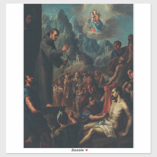 De wonderen van Saint Salvador van Horta Sticker (Vel)