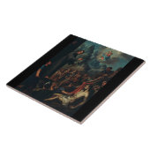 De wonderen van Saint Salvador van Horta Tegeltje (Zijkant)