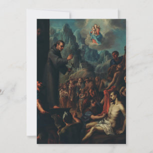De wonderen van Sint-Salvador van Horta Bedankkaart