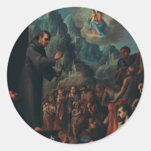 De wonderen van Sint-Salvador van Horta Ronde Sticker