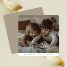 De wonderen van zijn liefde voor kerst